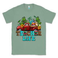 Sage teacher life western truck and books Classic Tee - AdoDesignShop