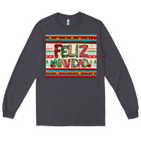 Smoke feliz navidad spanish christmas Long Sleeve Tee - Jasminsmagicworld