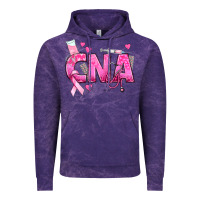 Cloud Purple Breast Cancer CNA Certified Nursing Assistant Vintage Hoodie - texasbilliewilder