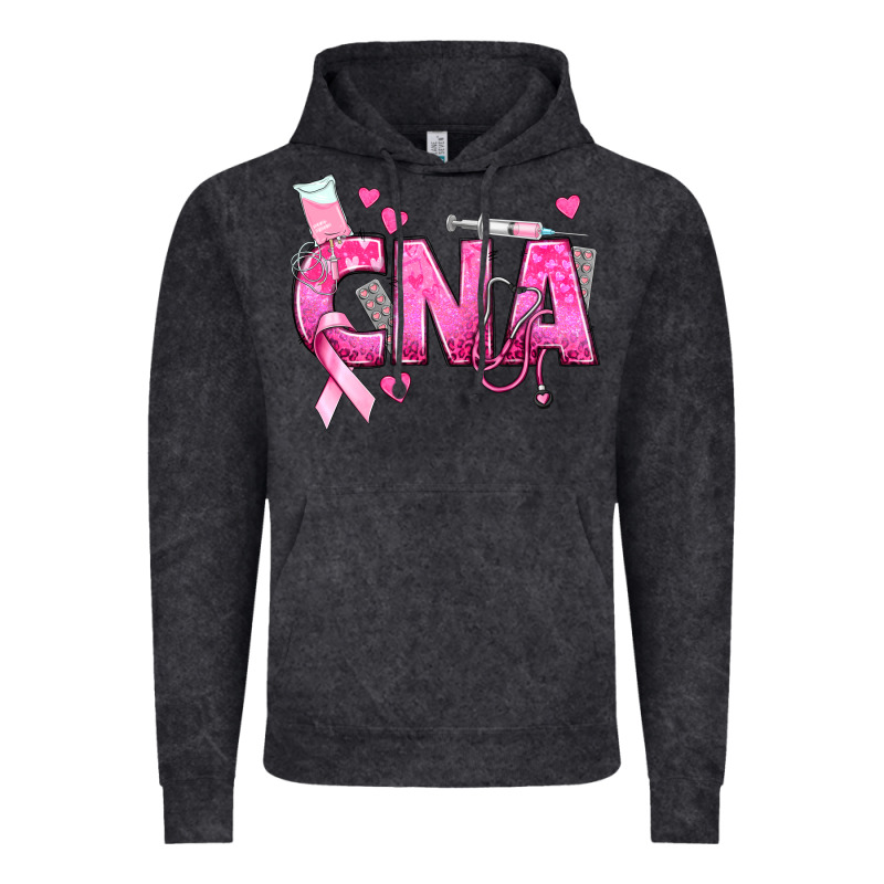 Breast Cancer Cna Certified Nursing Assistant Vintage Hoodie by texasbilliewilder | Teevron