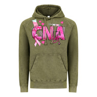Vintage Olive Breast Cancer CNA Certified Nursing Assistant Vintage Hoodie - texasbilliewilder