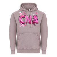 Vintage Zinc Breast Cancer CNA Certified Nursing Assistant Vintage Hoodie - texasbilliewilder