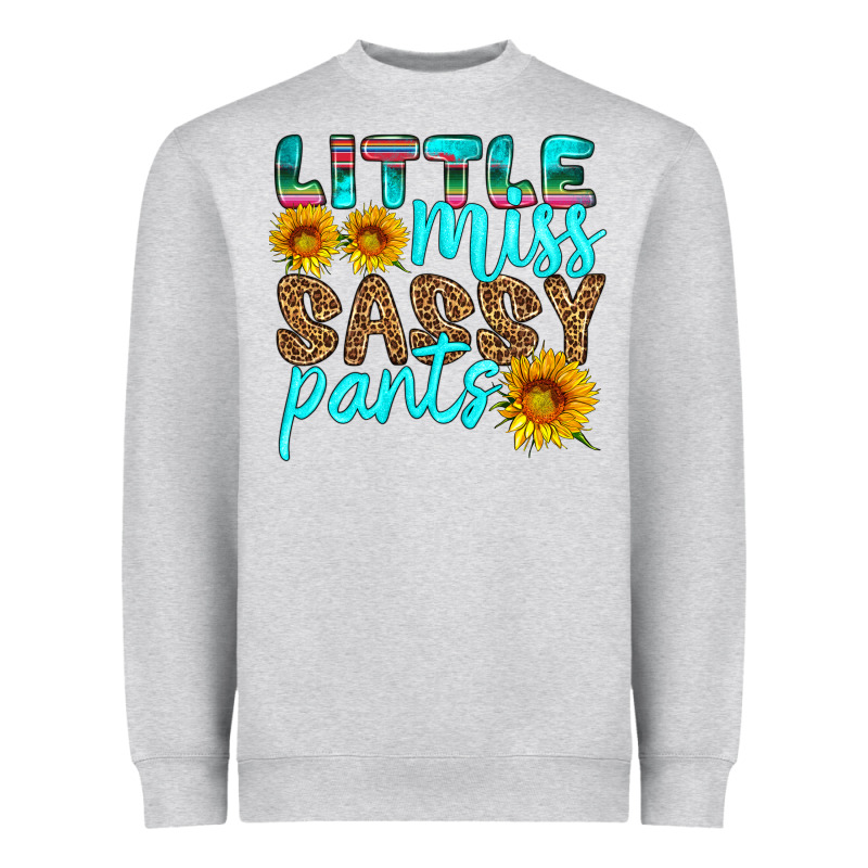 Little Miss Sassy Pants Heavyweight Sweatshirt by HRA Design Shop | Teevron