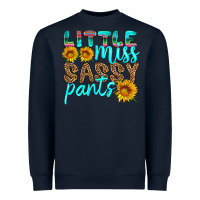 Navy little miss sassy pants Heavyweight Sweatshirt - HRA Design Shop