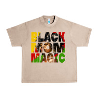 French Oak black mom magic juneteenth Urban Heavy Tee - HRA Design Shop