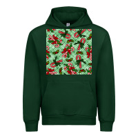 Foreset Green Christmas candy cane Urban Hoodie - NancyCooperArtShop