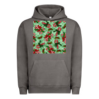 Pigment Tornado Christmas candy cane Urban Hoodie - NancyCooperArtShop