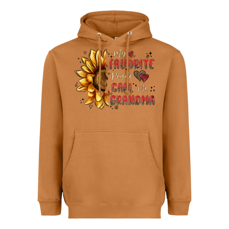 My Favorite People Call Me Grandma Heavyweight Hoodie by MaliasSmallBusiness | Teevron