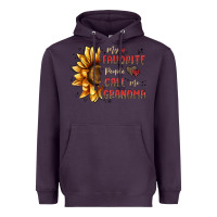 Plum my favorite people call me grandma Heavyweight Hoodie - MaliasSmallBusiness