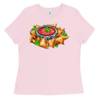 Bubblegum Pink nacho Ladies Tee - AdoDesignShop