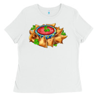 White nacho Ladies Tee - AdoDesignShop