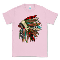 Bubblegum Pink christmas indian headdress Classic Tee - JahusDesignShop