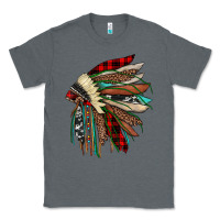 Charcoal Heather christmas indian headdress Classic Tee - JahusDesignShop