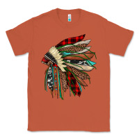 Copper christmas indian headdress Classic Tee - JahusDesignShop