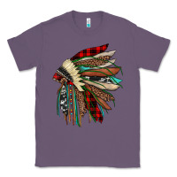 Lavender christmas indian headdress Classic Tee - JahusDesignShop
