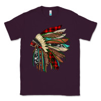 Plum christmas indian headdress Classic Tee - JahusDesignShop
