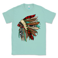 Seafoam christmas indian headdress Classic Tee - JahusDesignShop