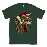 Sports Green christmas indian headdress Classic Tee - JahusDesignShop