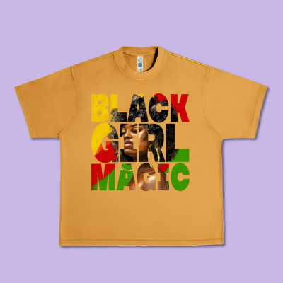 Black Girl Magic Juneteenth Urban Heavy Tee Designed By Hra Design Shop