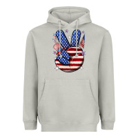 Moon Dust peace 4th july Heavyweight Hoodie - NancyCooperArtShop