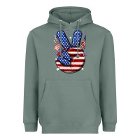 Sage peace 4th july Heavyweight Hoodie - NancyCooperArtShop