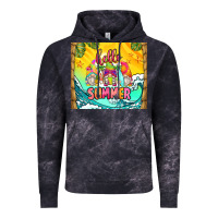 Cloud Black hello summer gnomes Vintage Hoodie - Zillion Design Studio