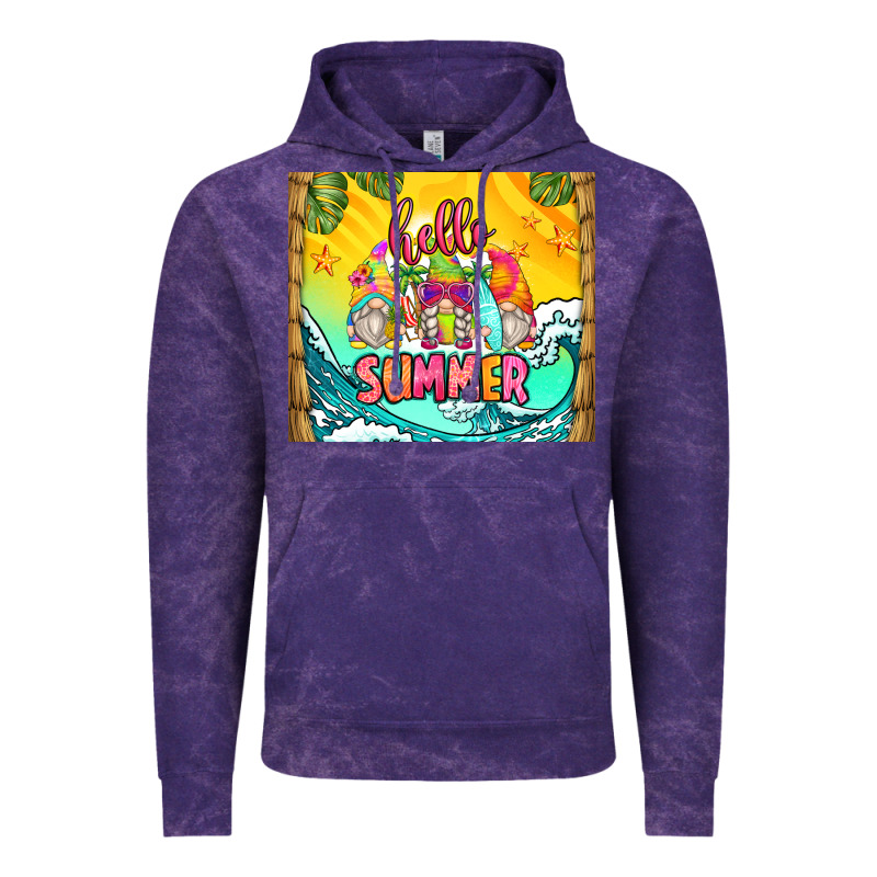 Hello Summer Gnomes Vintage Hoodie by Zillion Design Studio | Teevron