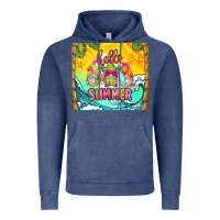 Vintage Denim hello summer gnomes Vintage Hoodie - Zillion Design Studio