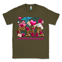 Army Green valentines day cna certified nursing assistant Classic Tee - AdoDesignShop