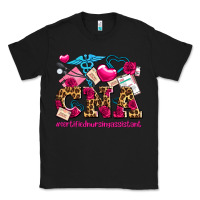 Black valentines day cna certified nursing assistant Classic Tee - AdoDesignShop