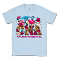 Dusty Blue valentines day cna certified nursing assistant Classic Tee - AdoDesignShop