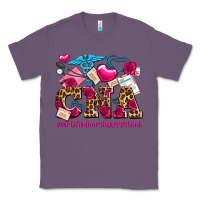 Lavender valentines day cna certified nursing assistant Classic Tee - AdoDesignShop