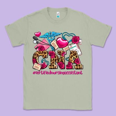 Valentines Day Cna Certified Nursing Assistant Classic Tee Designed By Adodesignshop