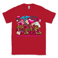 Red valentines day cna certified nursing assistant Classic Tee - AdoDesignShop
