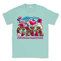 Seafoam valentines day cna certified nursing assistant Classic Tee - AdoDesignShop