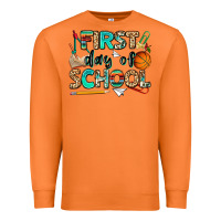 Carrot first day of school Premium Sweatshirt - NancyCooperArtShop