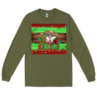 Army Green feliz navidad spanish christmas santa tumbler Long Sleeve Tee - Jasminsmagicworld