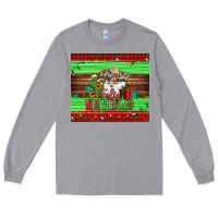Heather Grey feliz navidad spanish christmas santa tumbler Long Sleeve Tee - Jasminsmagicworld