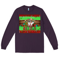 Plum feliz navidad spanish christmas santa tumbler Long Sleeve Tee - Jasminsmagicworld