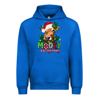 Cobalt Mooey Christmas Urban Hoodie - texasbilliewilder
