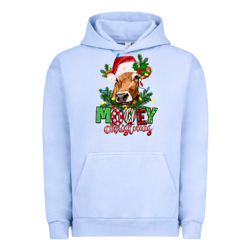 Mooey Christmas Urban Hoodie by texasbilliewilder | Teevron