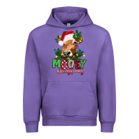 Tulip Mooey Christmas Urban Hoodie - texasbilliewilder