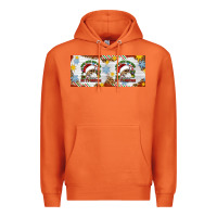 Carrot When You're Dead Inside But It's Christmas Hippie Skeleton Santa Premium Hoodie - Artiststas