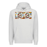 Dove Grey When You're Dead Inside But It's Christmas Hippie Skeleton Santa Premium Hoodie - Artiststas