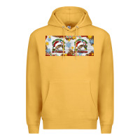 Mustard When You're Dead Inside But It's Christmas Hippie Skeleton Santa Premium Hoodie - Artiststas