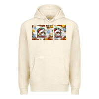 Sandshell When You're Dead Inside But It's Christmas Hippie Skeleton Santa Premium Hoodie - Artiststas