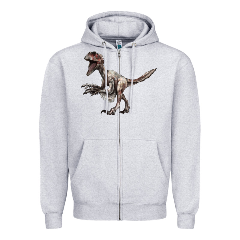 Deinonychus Zipper Hoodie by LillyAllenDesigns | Teevron