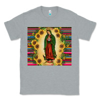 Heather Grey our lady of guadalupe Classic Tee - JahusDesignShop