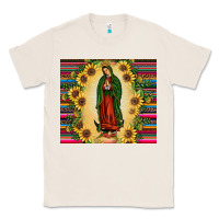 Natural our lady of guadalupe Classic Tee - JahusDesignShop