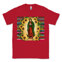 Red our lady of guadalupe Classic Tee - JahusDesignShop